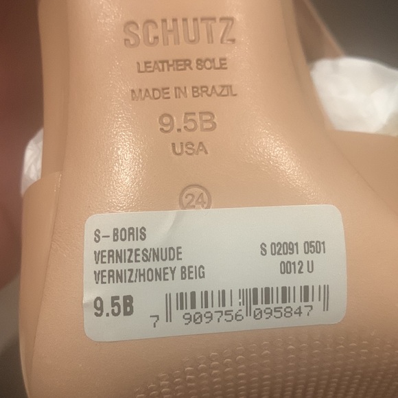 Brand;SHUTZ Boris sling back heel,Size: 9.5, Color: Nude - Picture 6 of 6